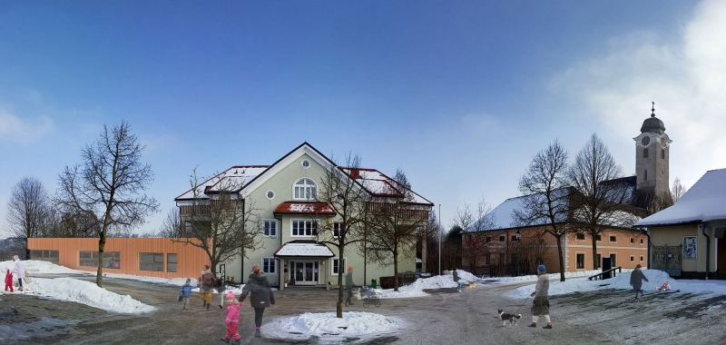 Kindergarten Wartberg an der Krems Wolfgang Traussner Bau GmbH